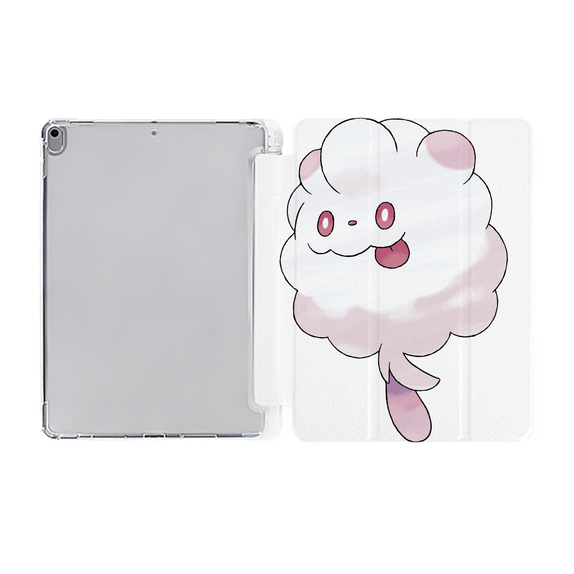 （画像用） ポケットモンスター Pokémon IPad ケース ペン収納付き 三つ折りスタンド PUレザー×シリコン 対応機種9.5/10.5/10.9インチ